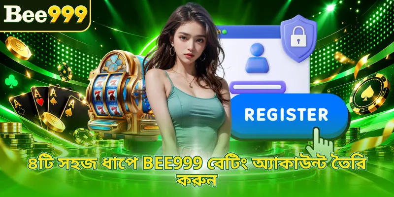 ৪টি সহজ ধাপে BEE999 বেটিং অ্যাকাউন্ট তৈরি করুন